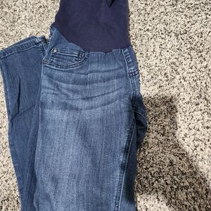 Maternity Indigo Blue Women's Deep Blue Jeggings